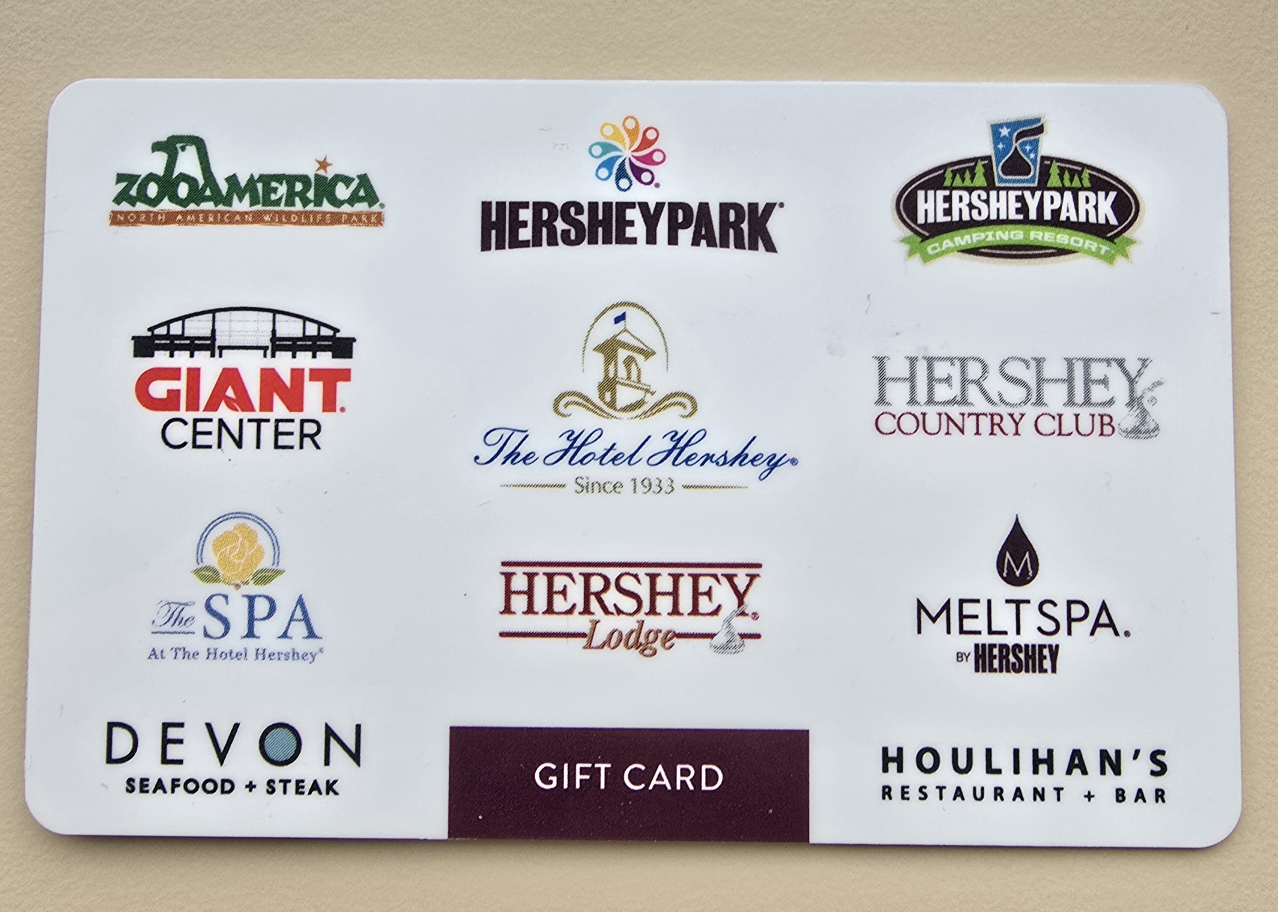 Hershey Spa Gift Card